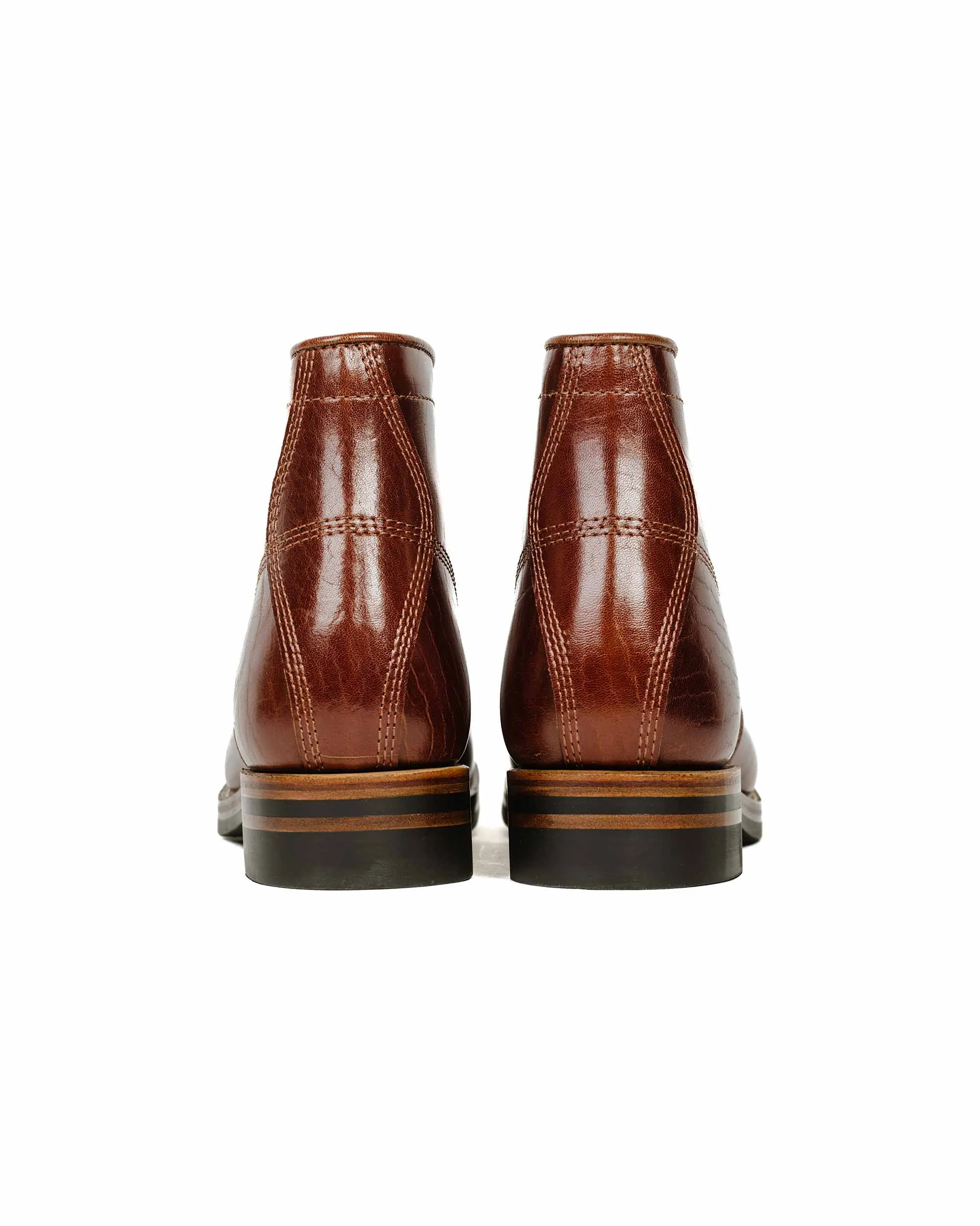 John Lofgren Bootmaker Bottes Ludlow en Cuir de Croupe de Cheval Shinki Hikaku Timber