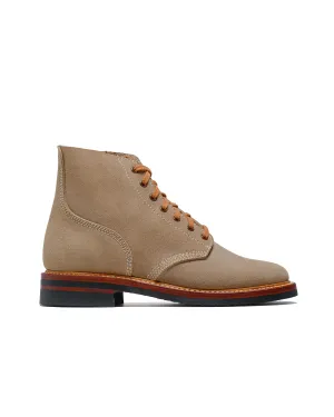 John Lofgren Bootmaker Chaussures de service M-43 en cuir Horween CXL naturel roughout