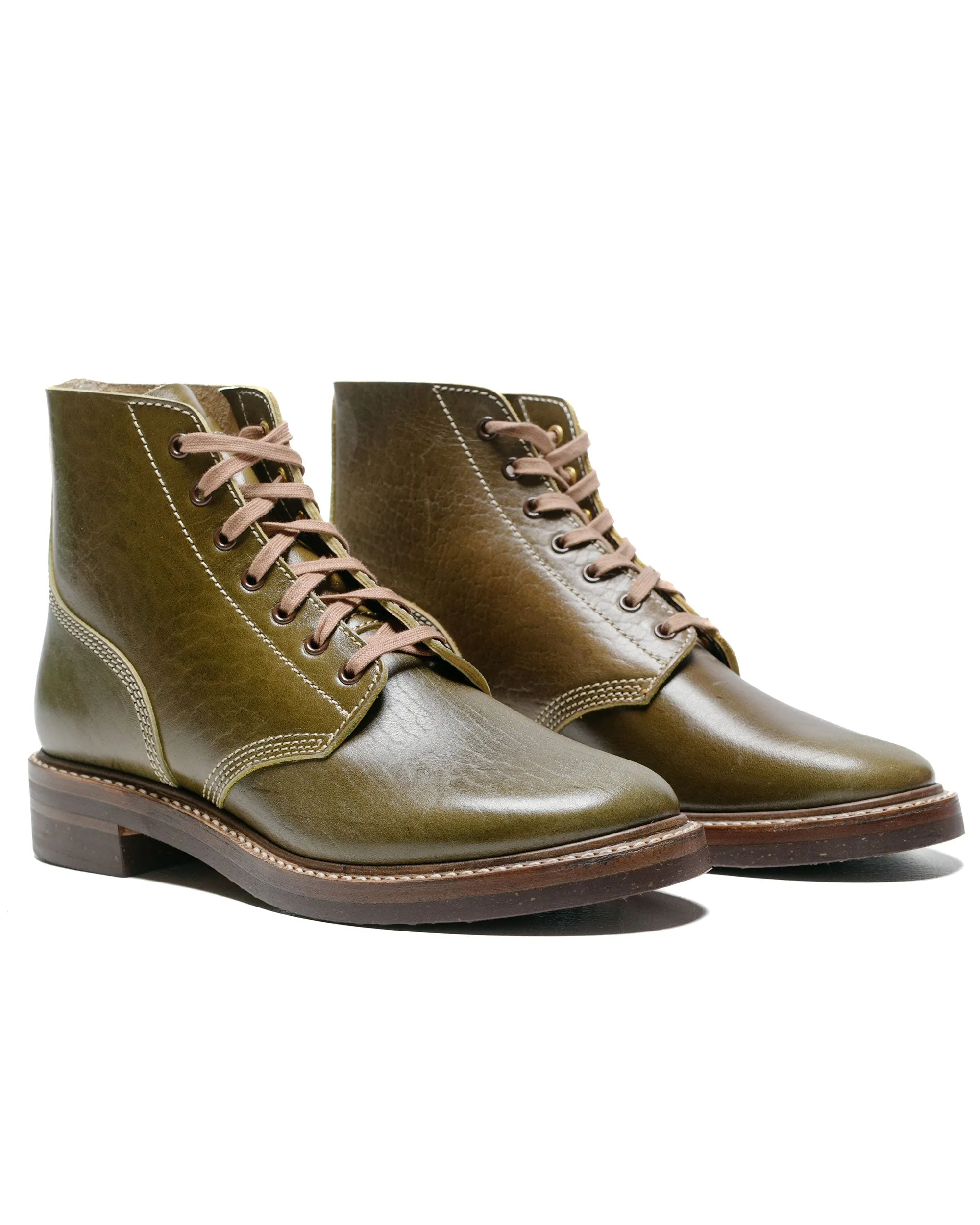 John Lofgren Bootmaker Chaussures de service M-43 Shinki Hikaku Olive