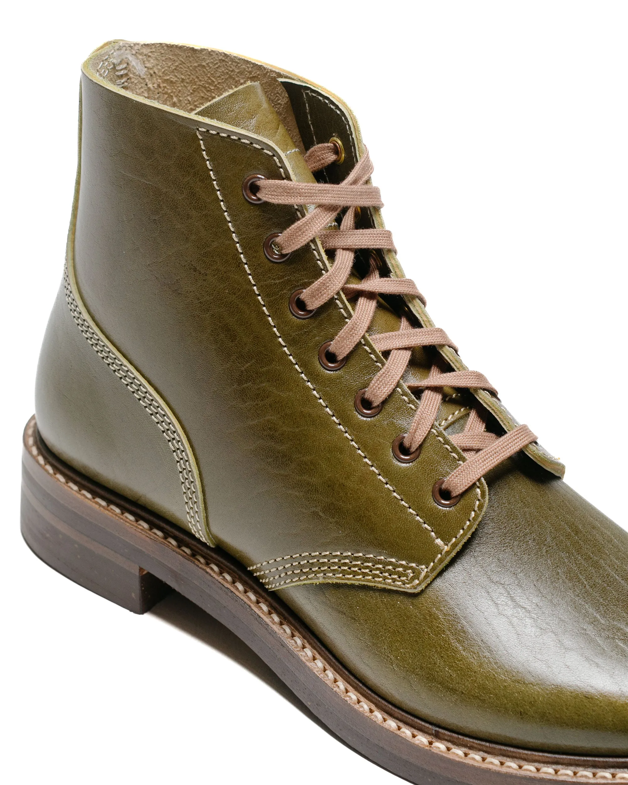 John Lofgren Bootmaker Chaussures de service M-43 Shinki Hikaku Olive