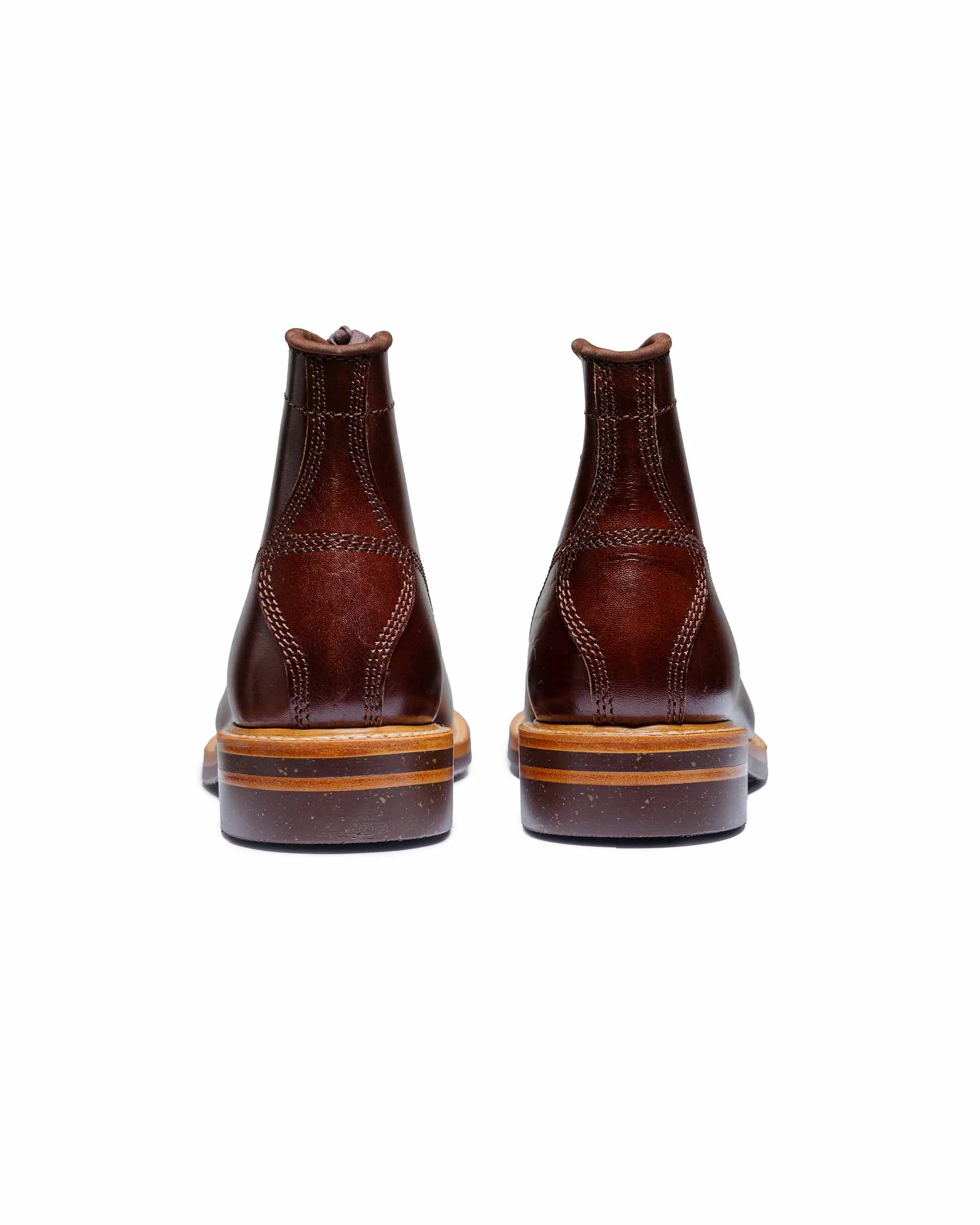 John Lofgren Bootmaker Bottines Monkey en cuir Shinki Hikaku Horsebutt Timber