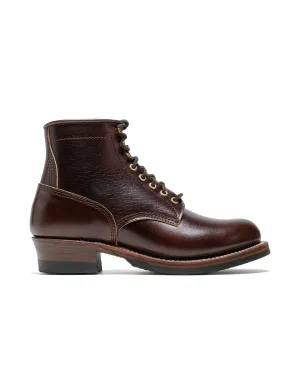John Lofgren Bootmaker Bottes Gang en Acier Cuir Shinki Hikaku Crosne Marron Foncé