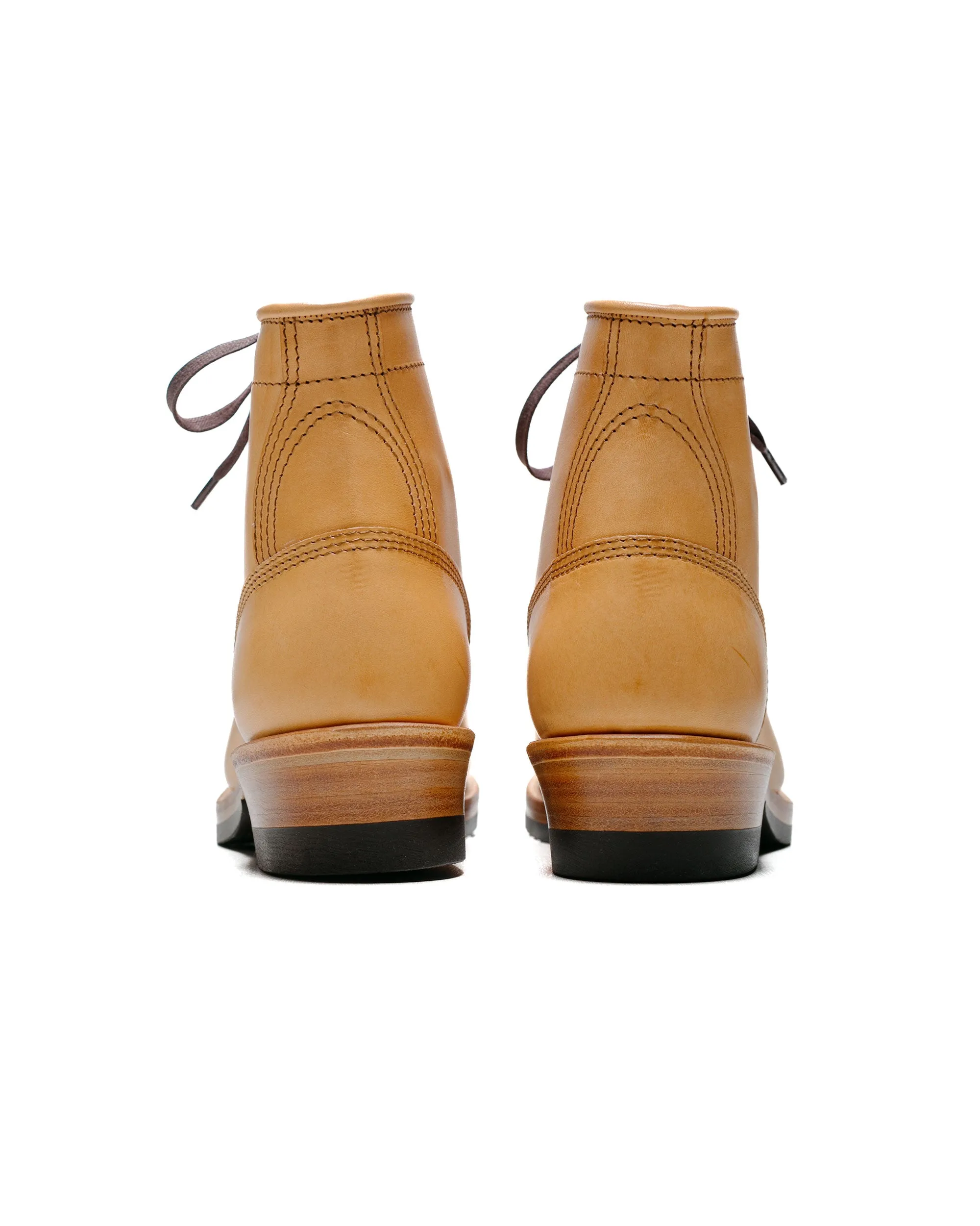 John Lofgren Bootmaker Bottes Gang SW en acier Cuir végétal tanné Badalassi Carlo Couleur os