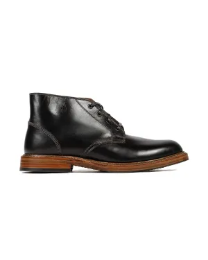 John Lofgren Bootmaker Les Bottes Chukka Inébranlables en Veau Français Noir