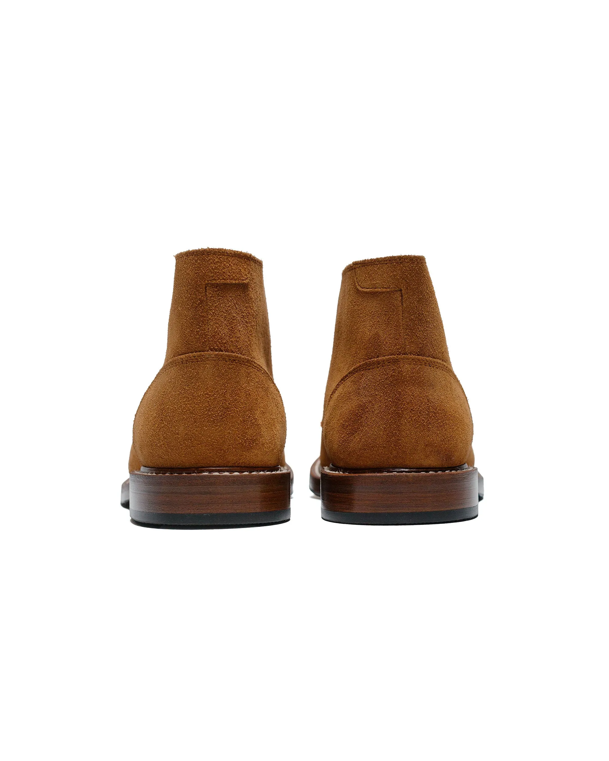 John Lofgren Bootmaker Les Bottes Chukka Inébranlables en Suède Japonais Moutarde