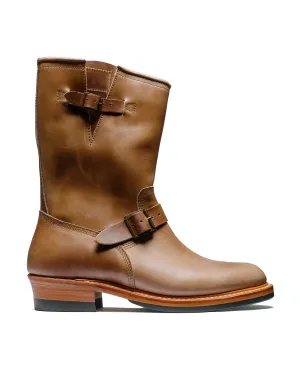John Lofgren Bootmaker Bottes d'ingénieur Wabash en cuir Horween CXL Naturel