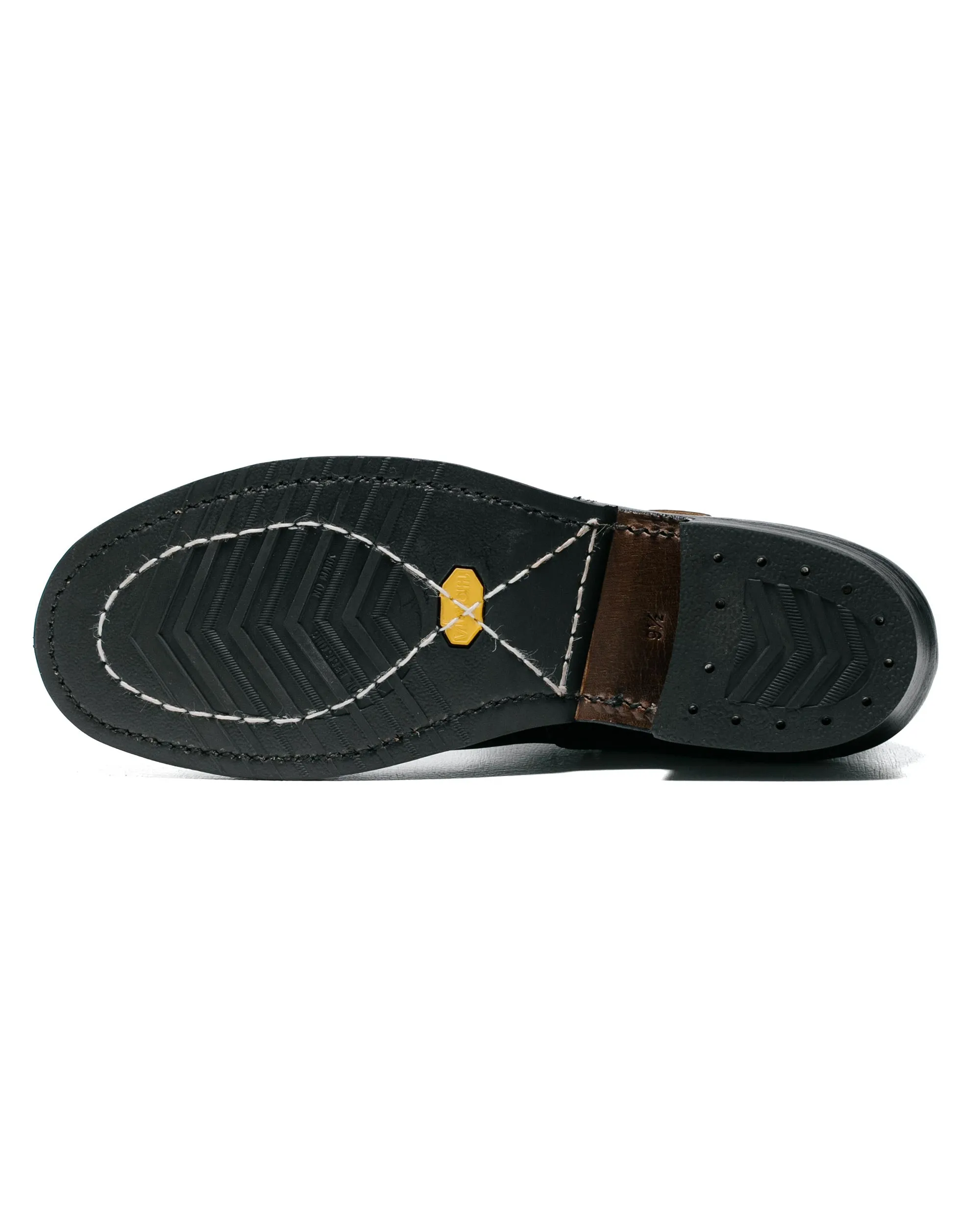 John Lofgren Bootmaker Bottes d'ingénieur Wabash en cuir Shinki Hikaku Horsebutt noir
