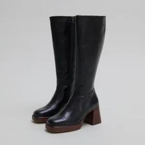 Jonak Chaussures Femme 429 - Betina Cuir Vieilli Noir