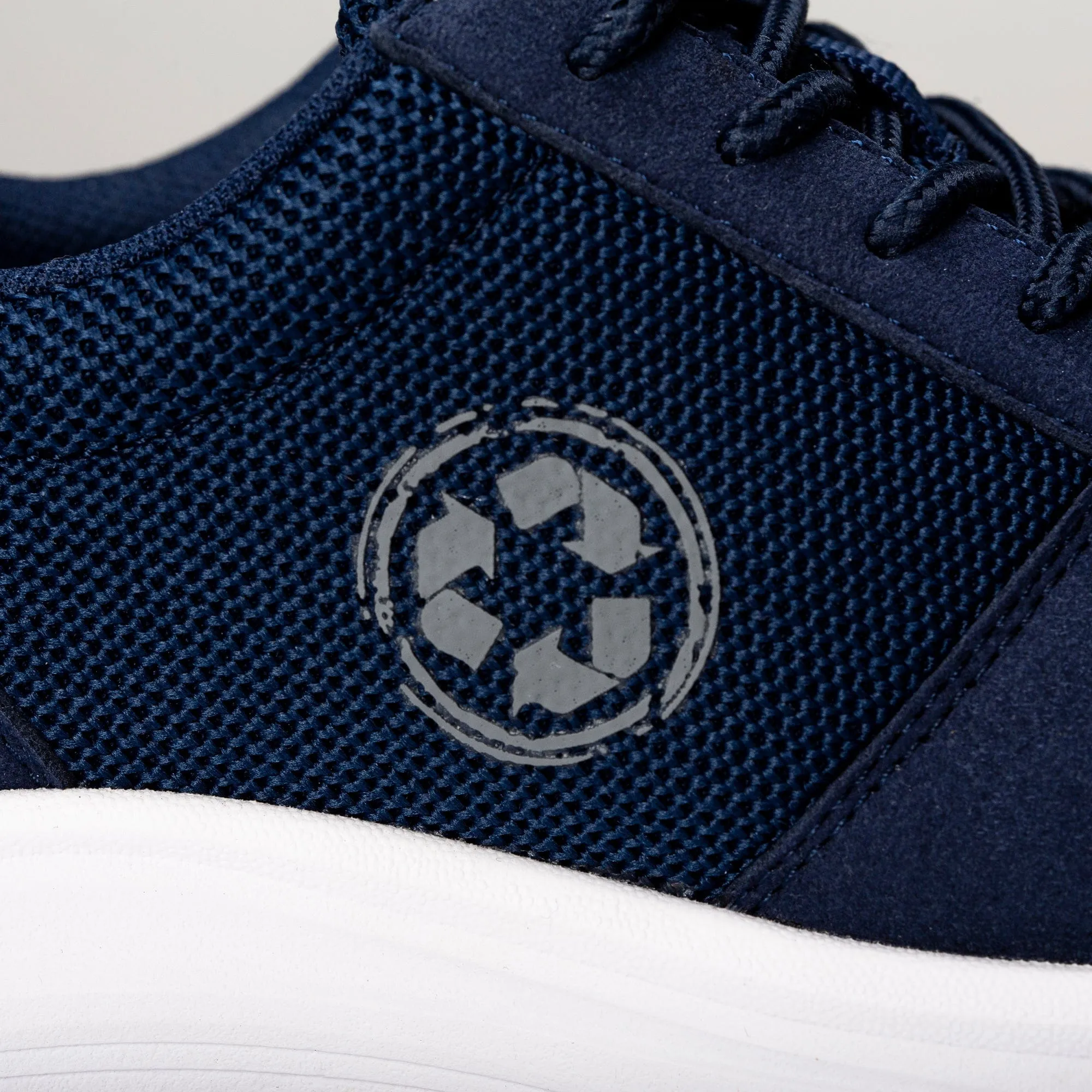 Chaussures unisexes vegan Jor en PET recyclé | Bleu