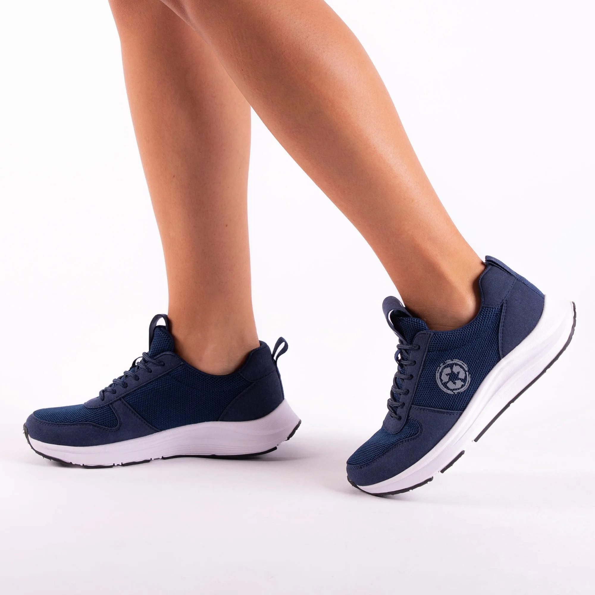 Chaussures unisexes vegan Jor en PET recyclé | Bleu