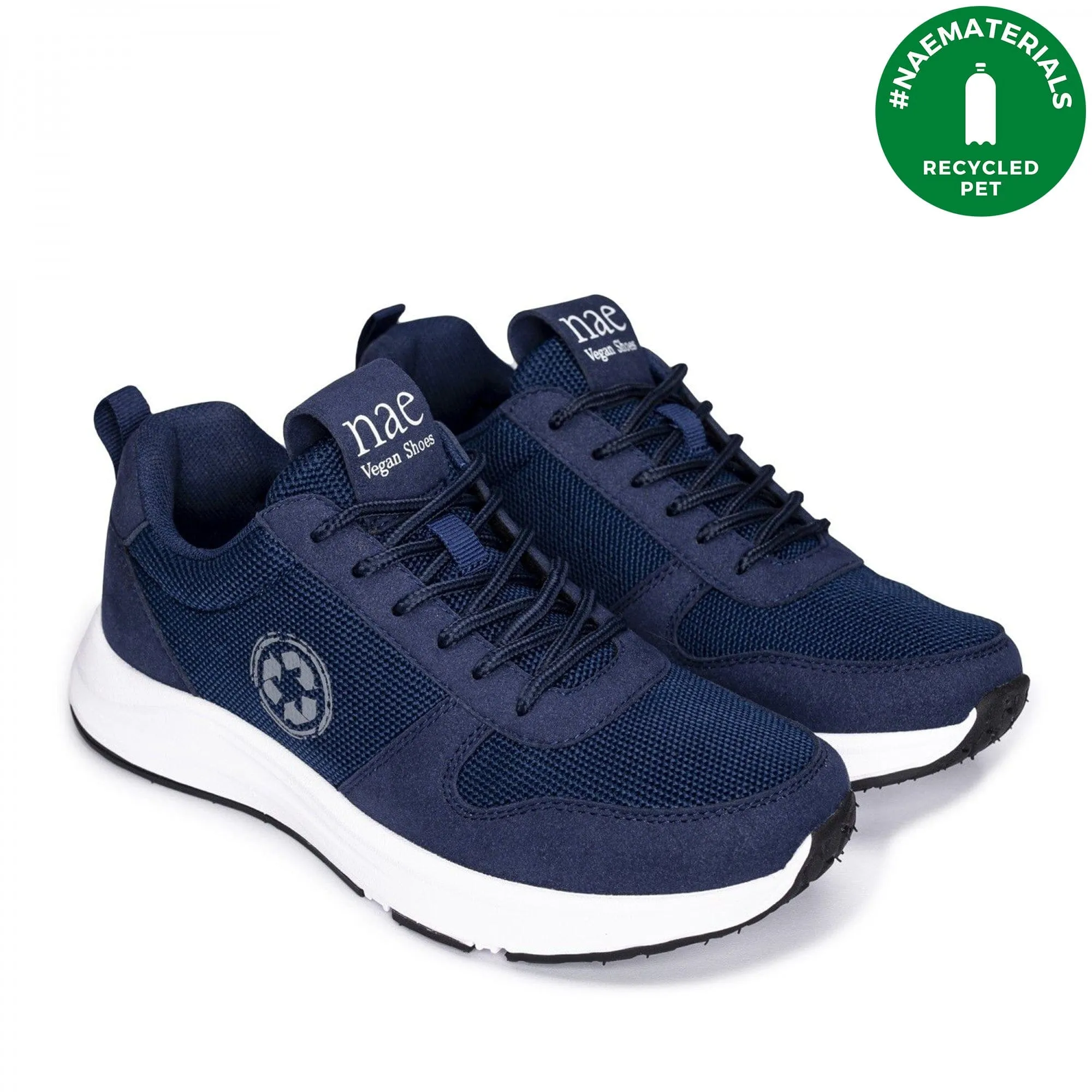 Chaussures unisexes vegan Jor en PET recyclé | Bleu