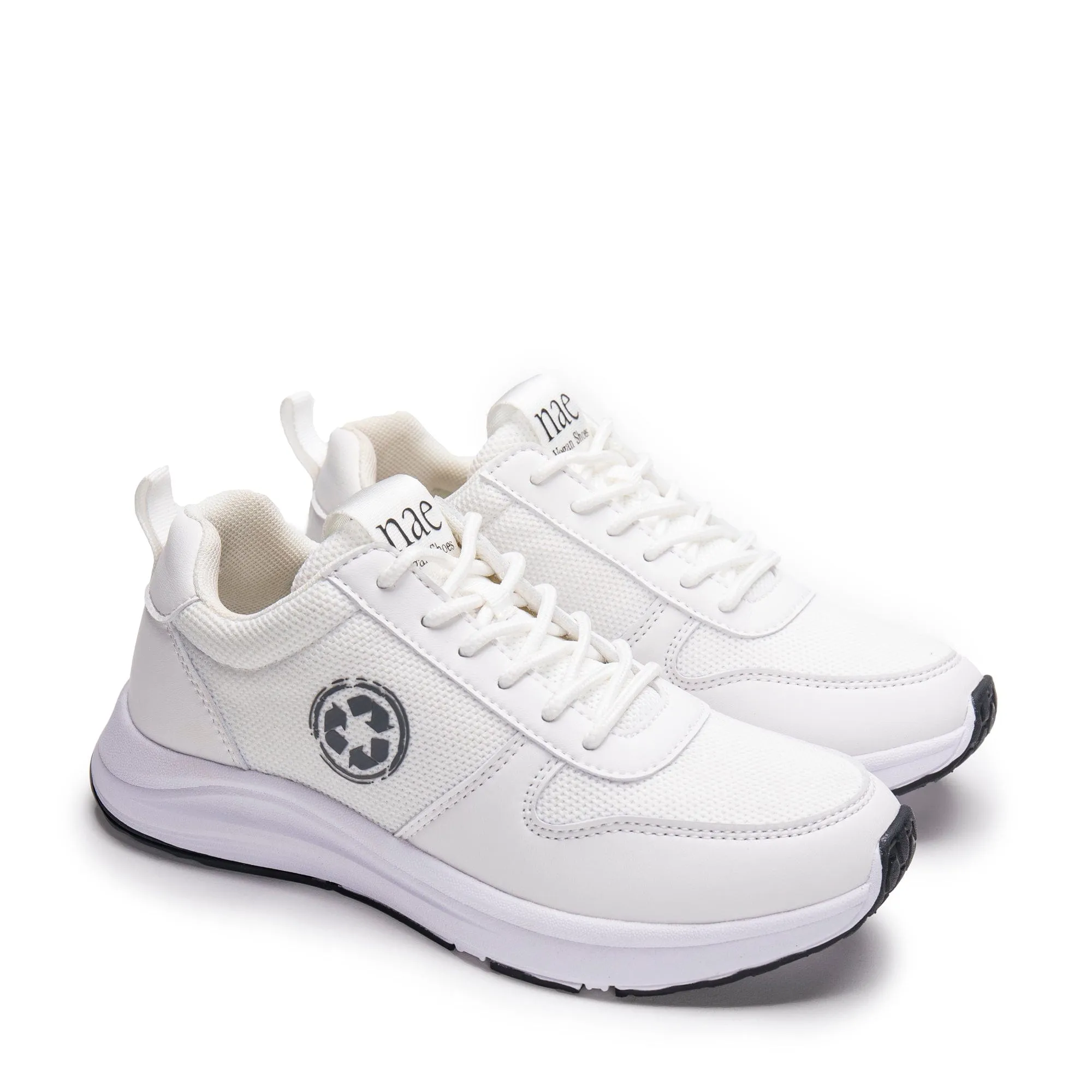 Chaussures unisexes véganes Jor en PET recyclé | Blanc
