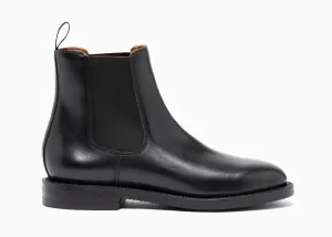 Botte Chelsea Josephine en veau noir