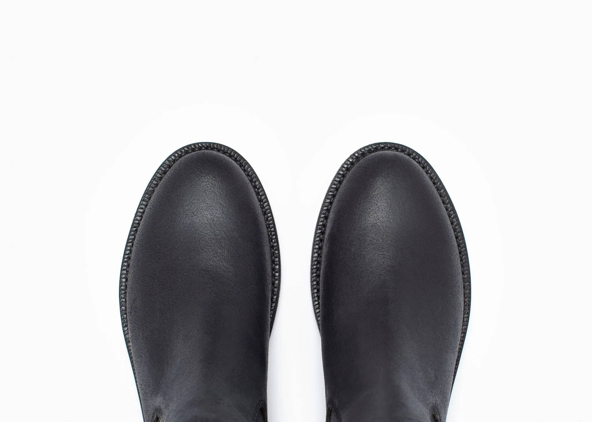 Bottes Chelsea Josephine Noir Cire Commander