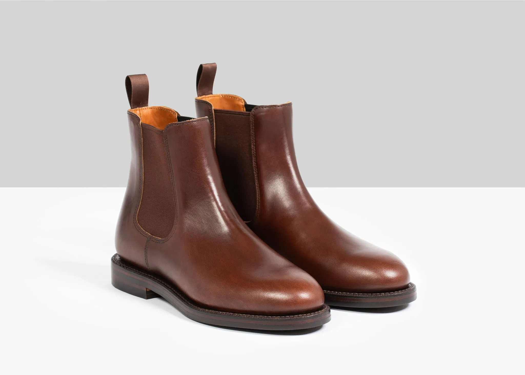 Botte Chelsea Josephine en Chromexcel Crimson