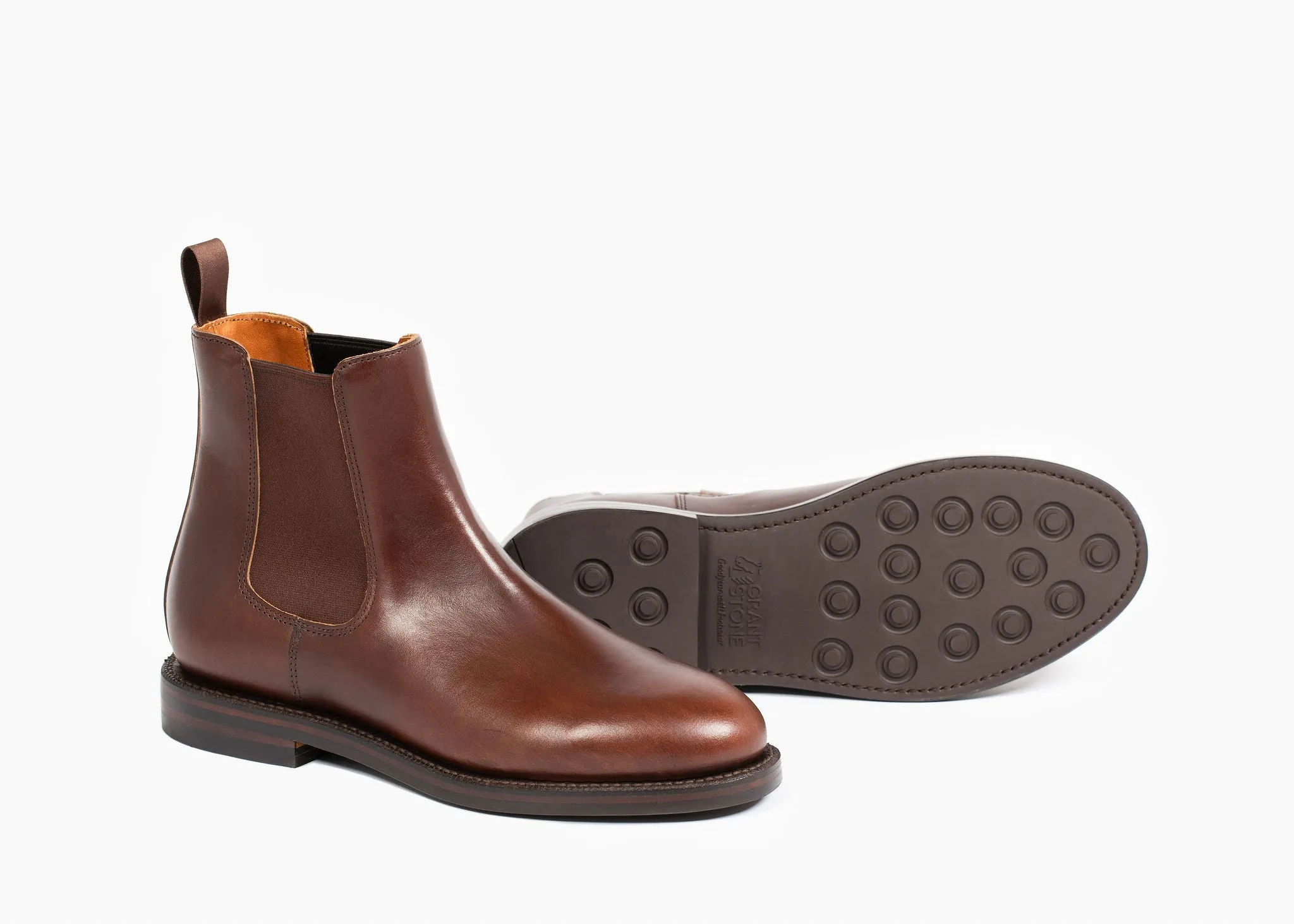 Botte Chelsea Josephine en Chromexcel Crimson