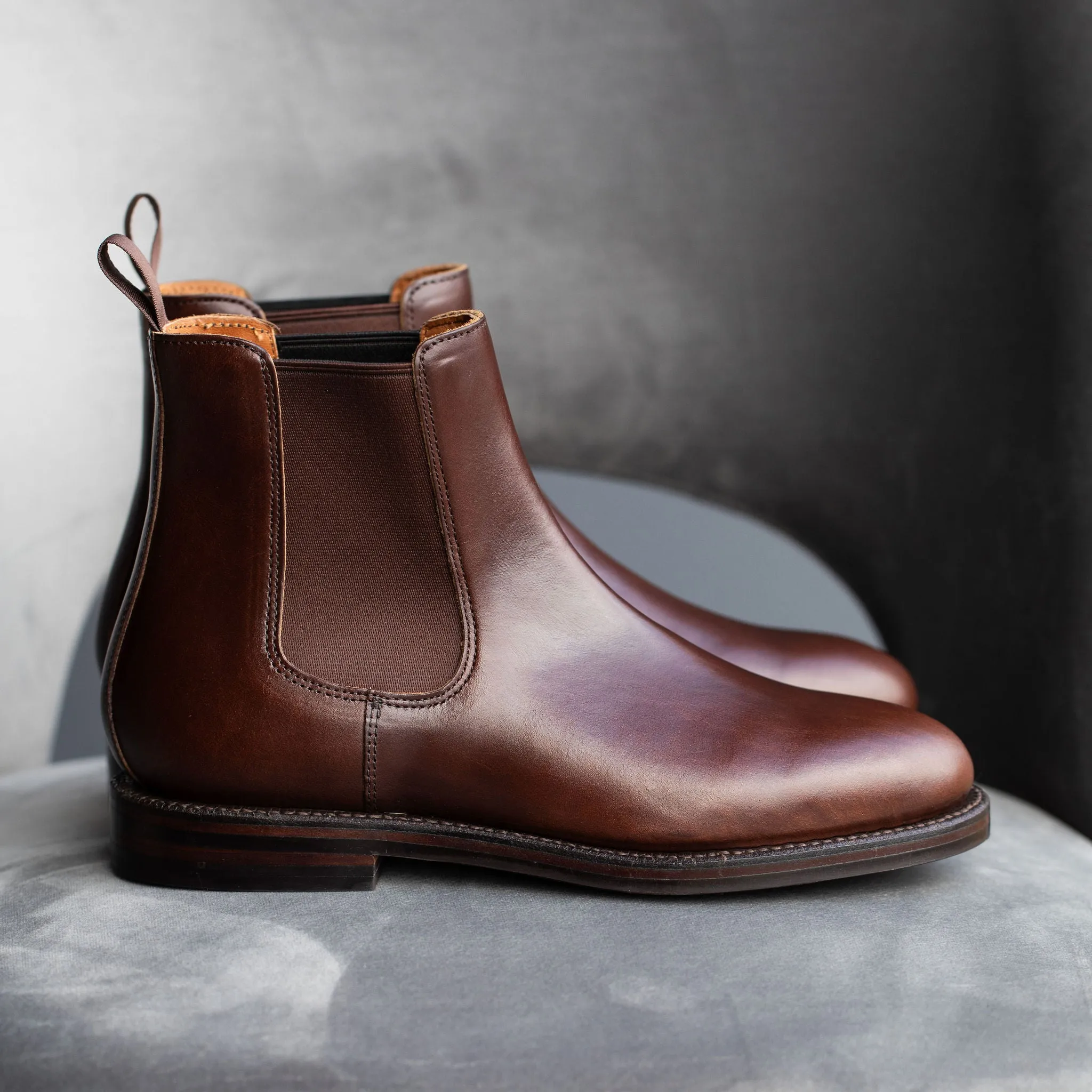 Botte Chelsea Josephine en Chromexcel Crimson