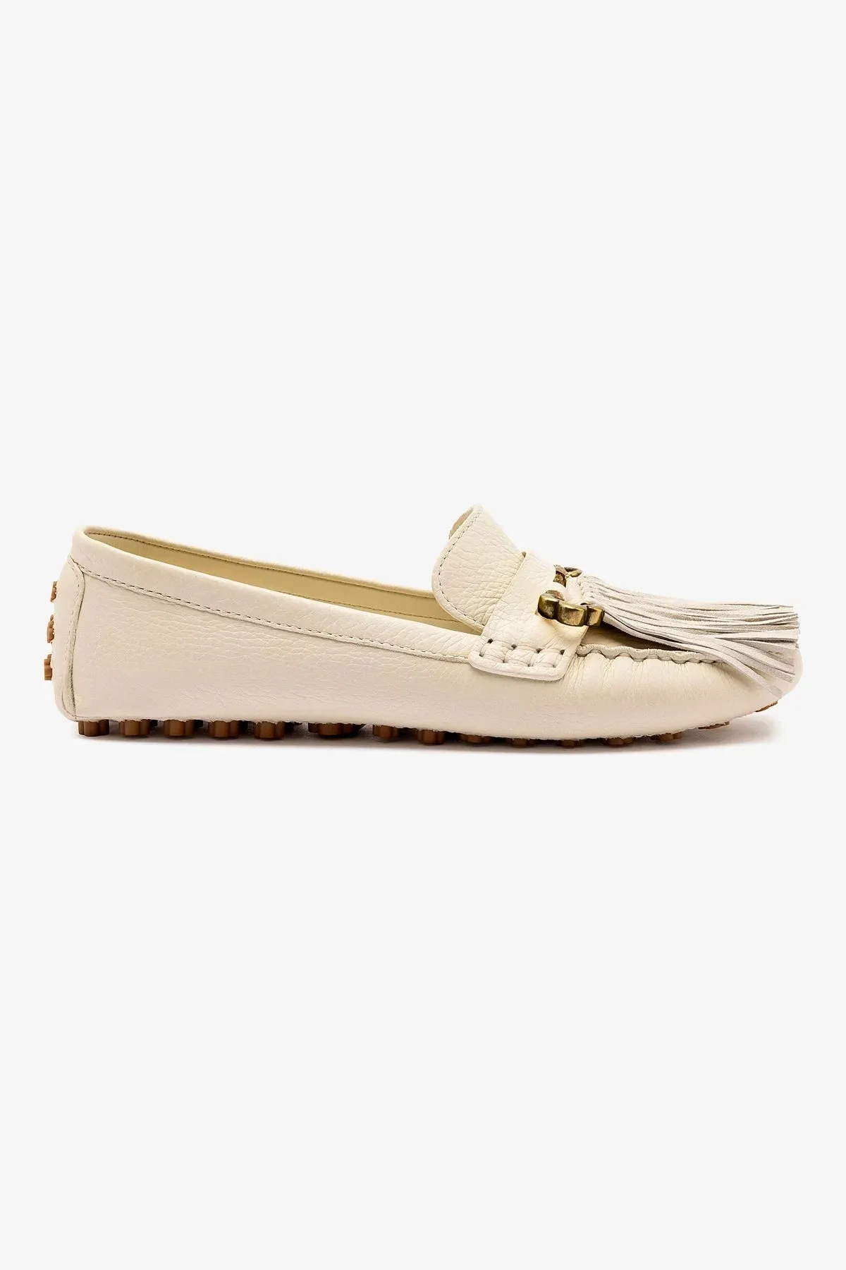 Joy Mocassin en cuir ivoire