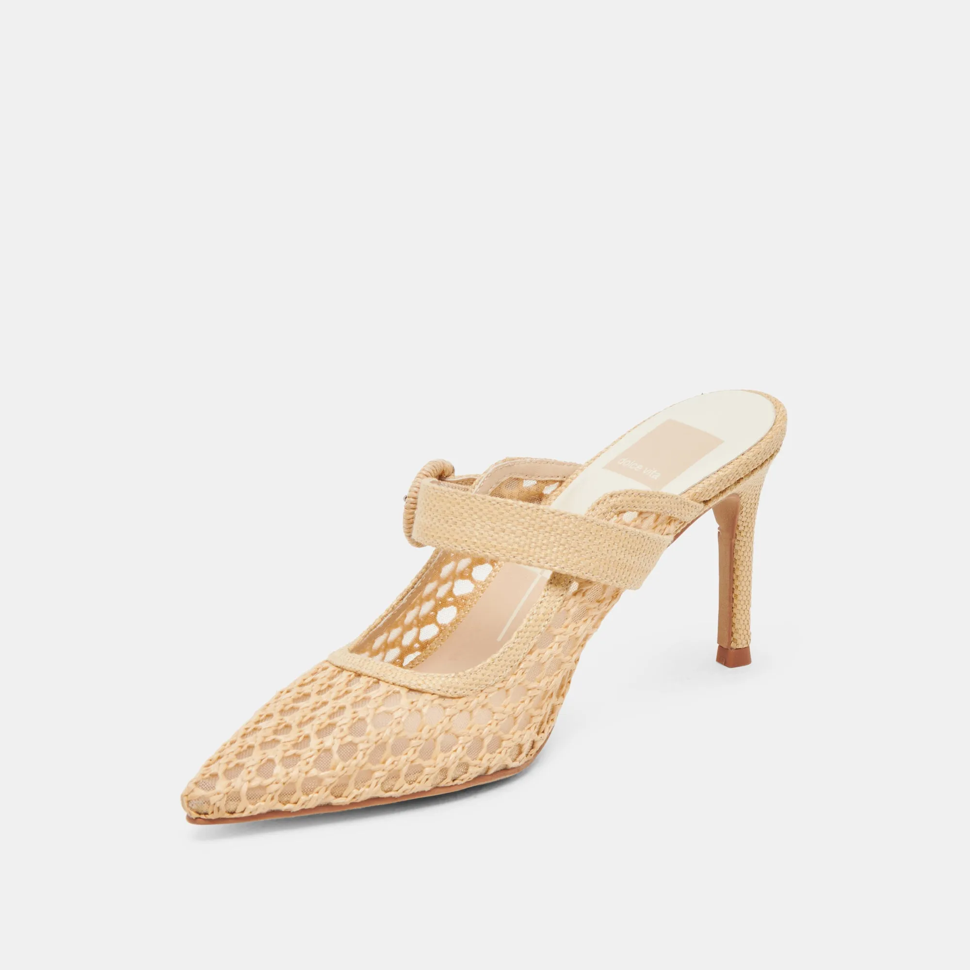 KEEKEE TALONS LT NATURAL TISSÉ RAFIA