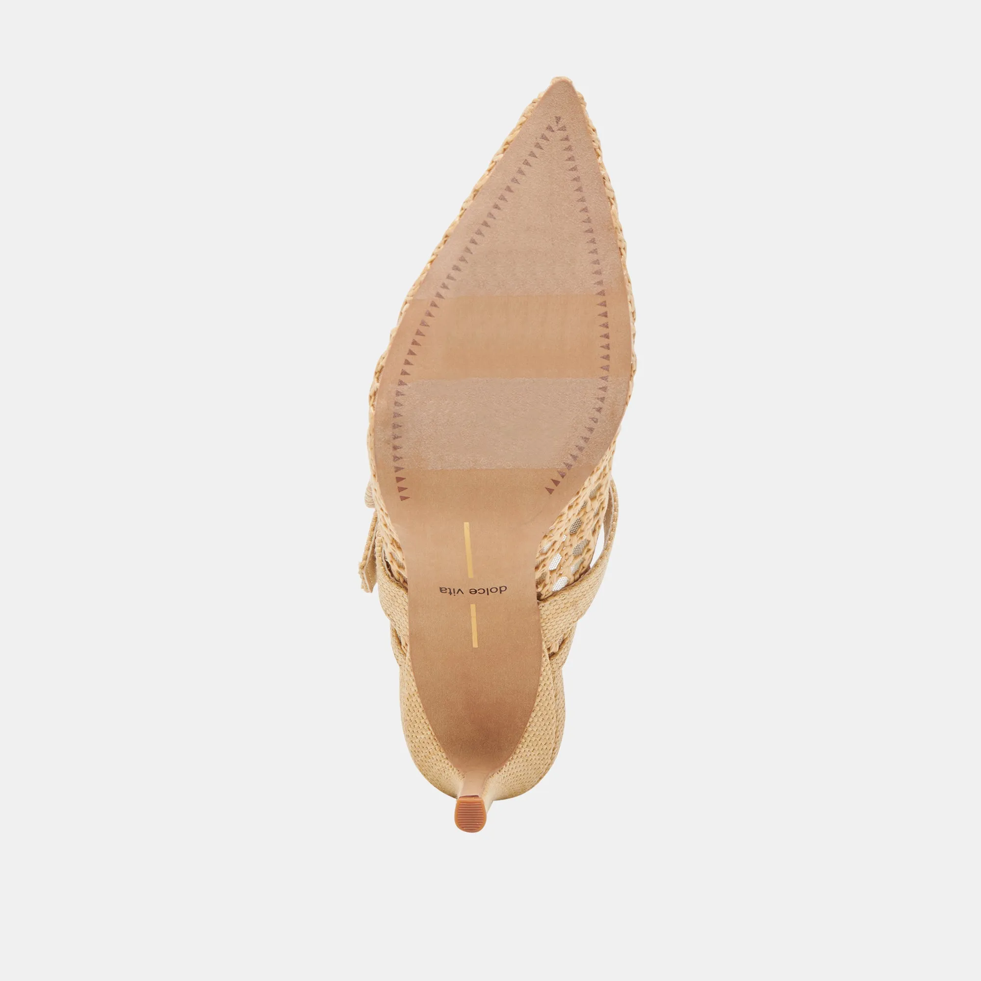 KEEKEE TALONS LT NATURAL TISSÉ RAFIA