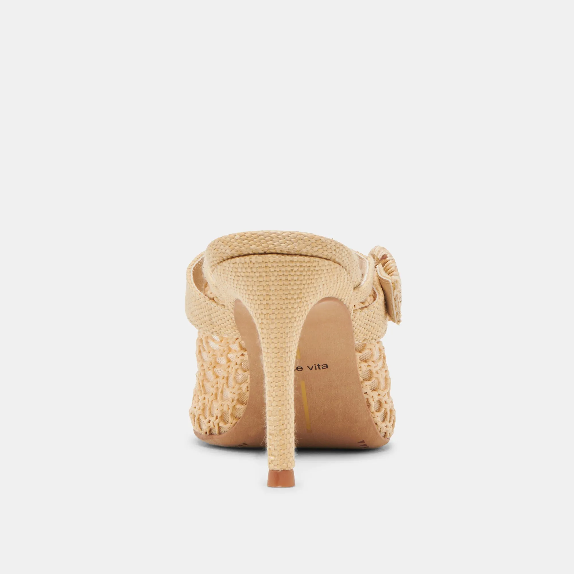 KEEKEE TALONS LT NATURAL TISSÉ RAFIA