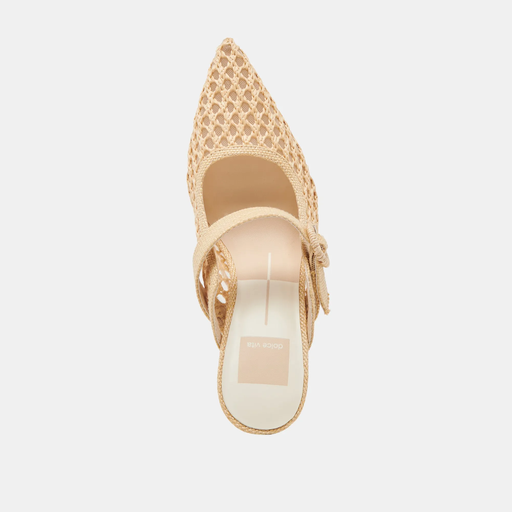 KEEKEE TALONS LT NATURAL TISSÉ RAFIA