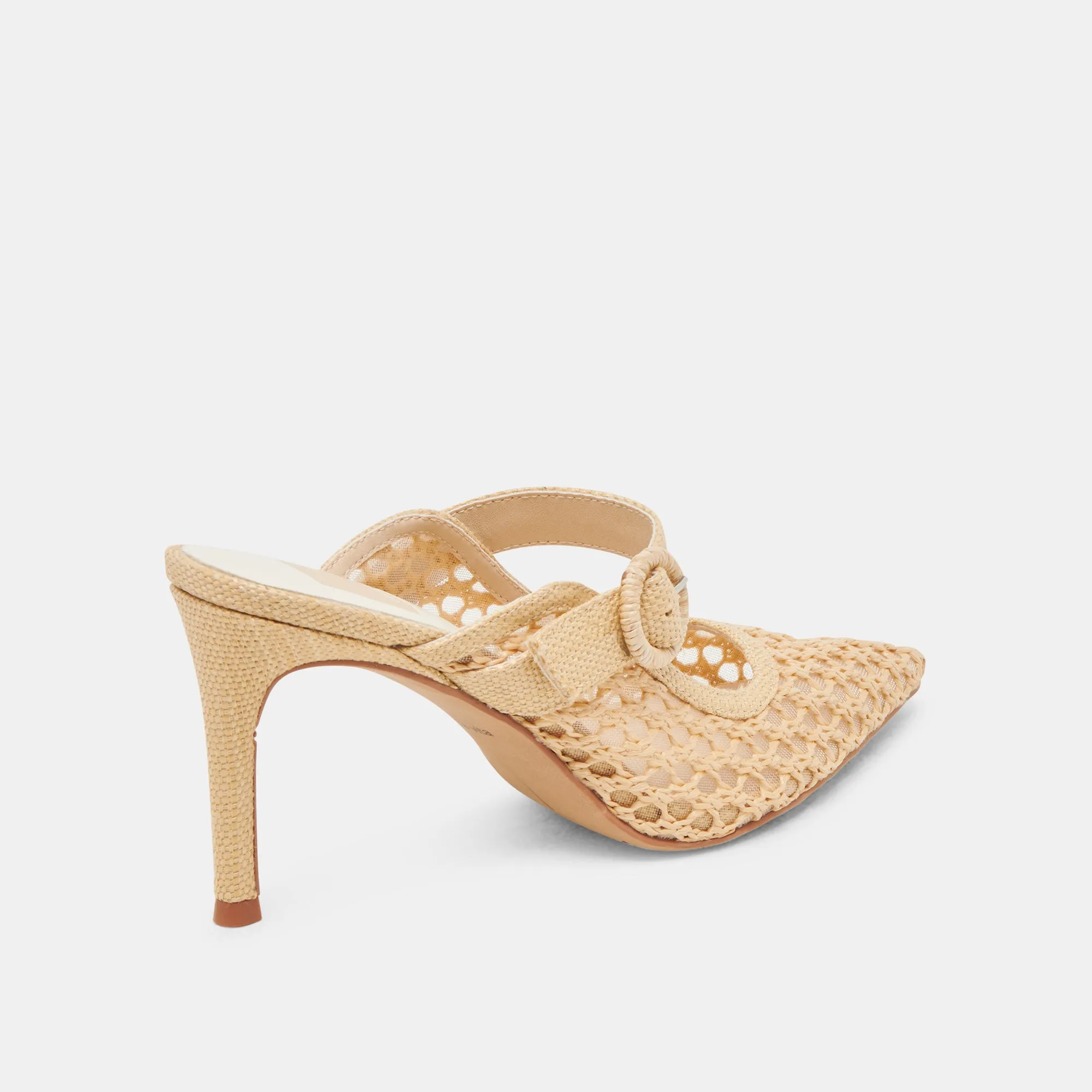 KEEKEE TALONS LT NATURAL TISSÉ RAFIA