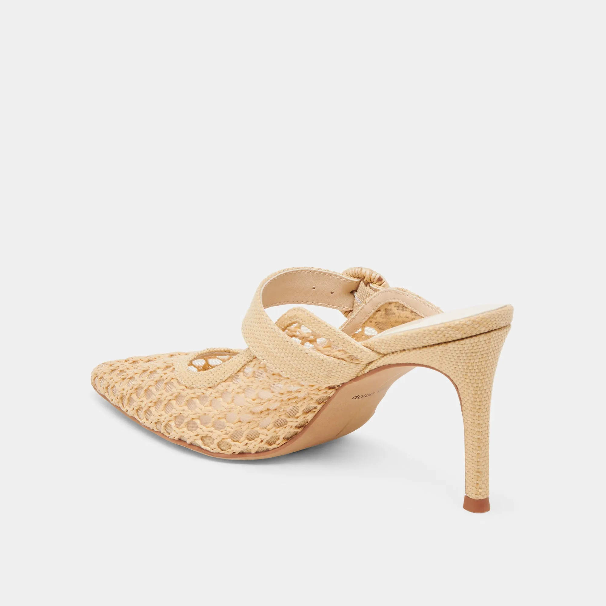 KEEKEE TALONS LT NATURAL TISSÉ RAFIA