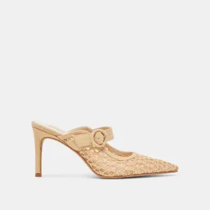 KEEKEE TALONS LT NATURAL TISSÉ RAFIA