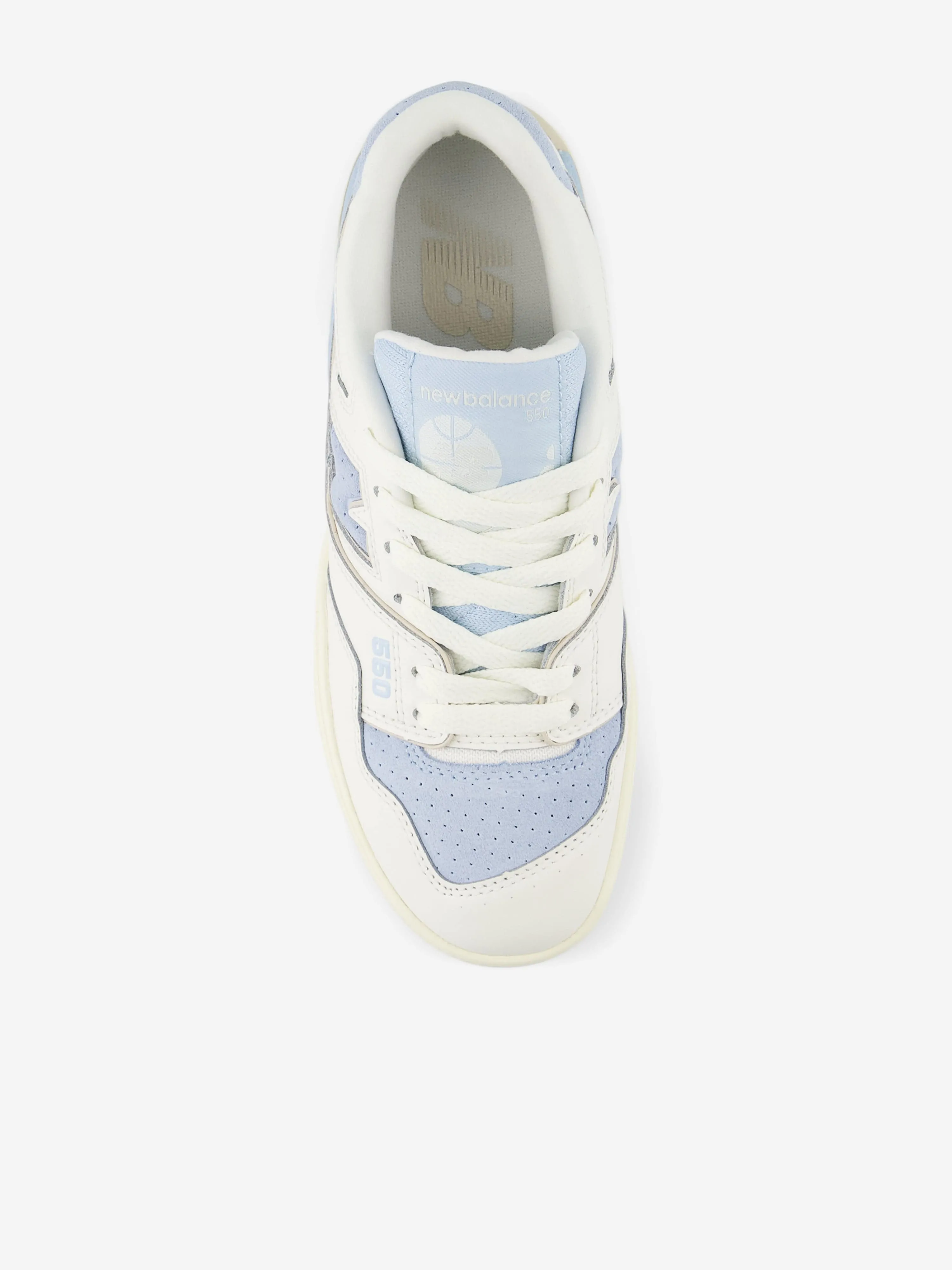 Baskets Kids 550 en Blanc