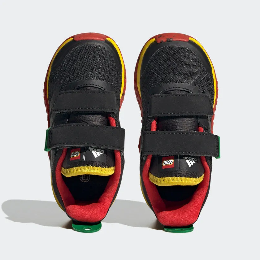 Chaussures adidas DNA x LEGO pour enfants à deux bandes et scratchs Hey Dude