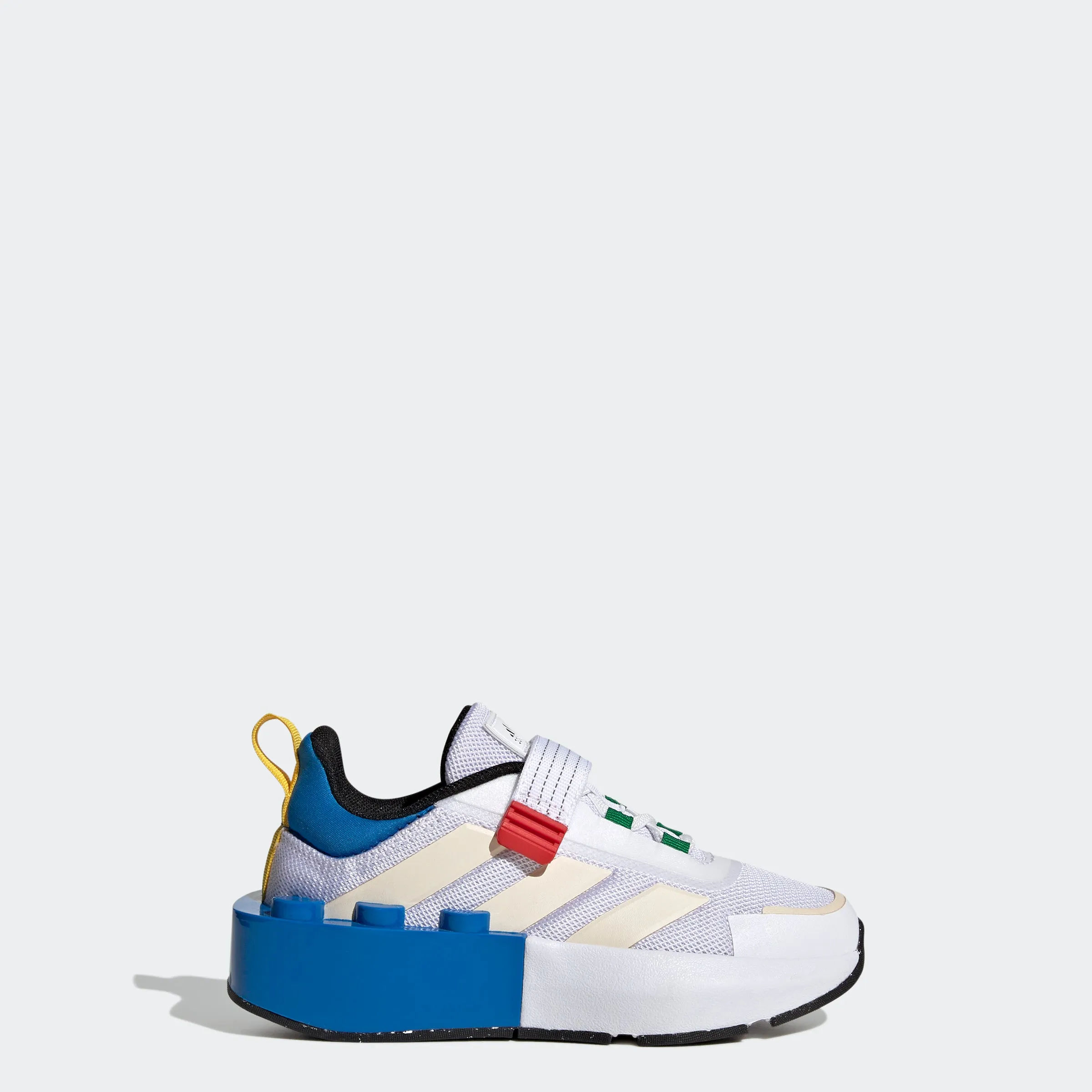 Chaussures adidas x LEGO Tech RNR à lacets élastiques pour enfants Hey Dude