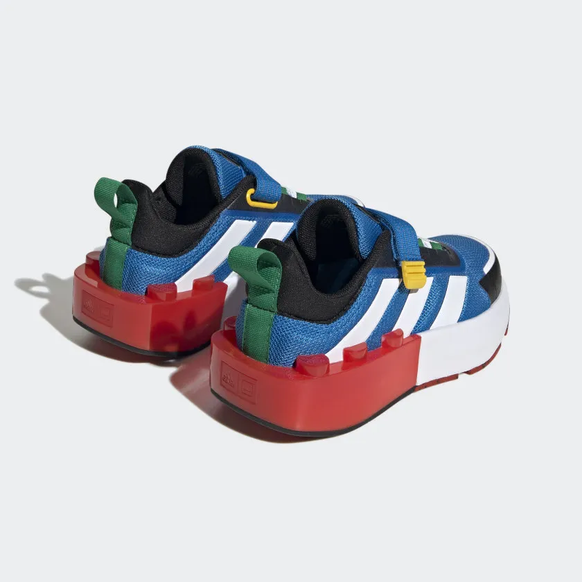 Chaussures adidas x LEGO Tech RNR à lacets élastiques pour enfants Hey Dude