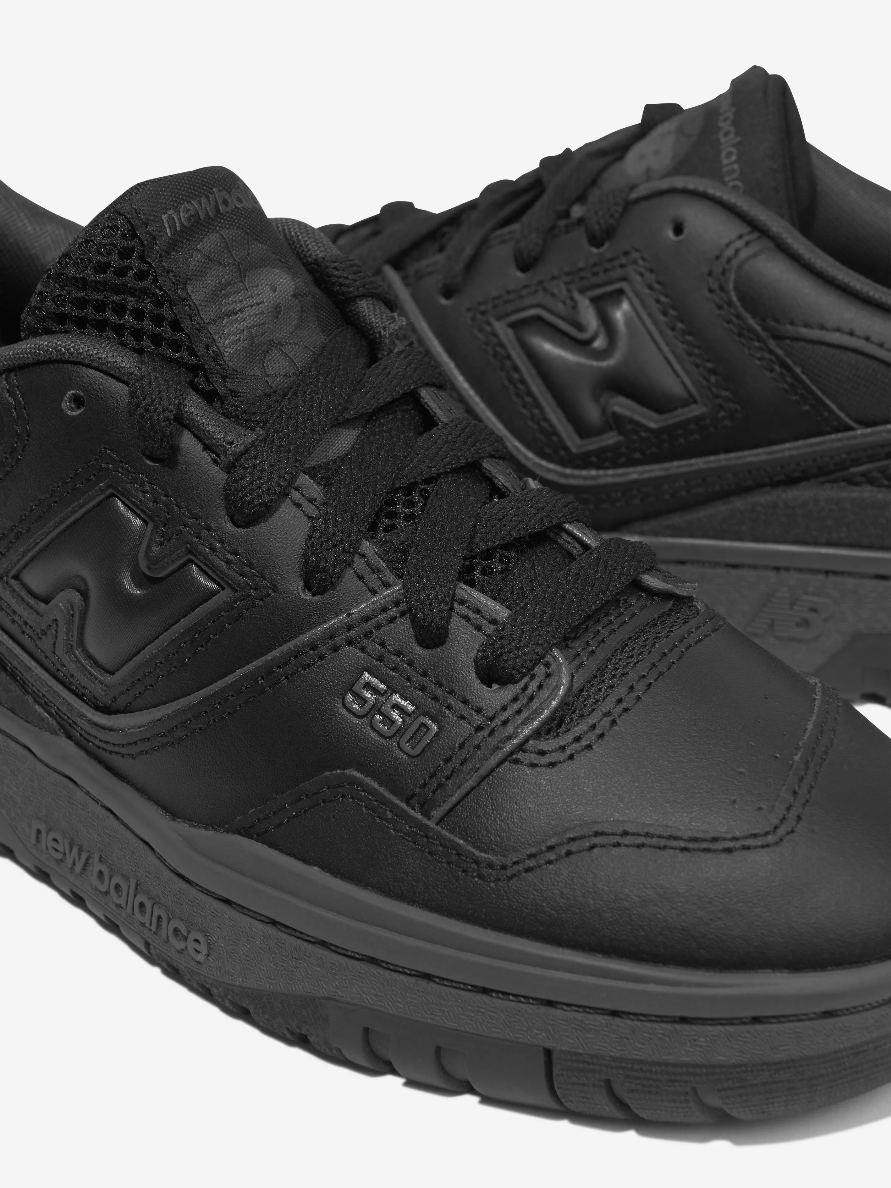 Chaussures de Train B550 pour Enfants en Noir