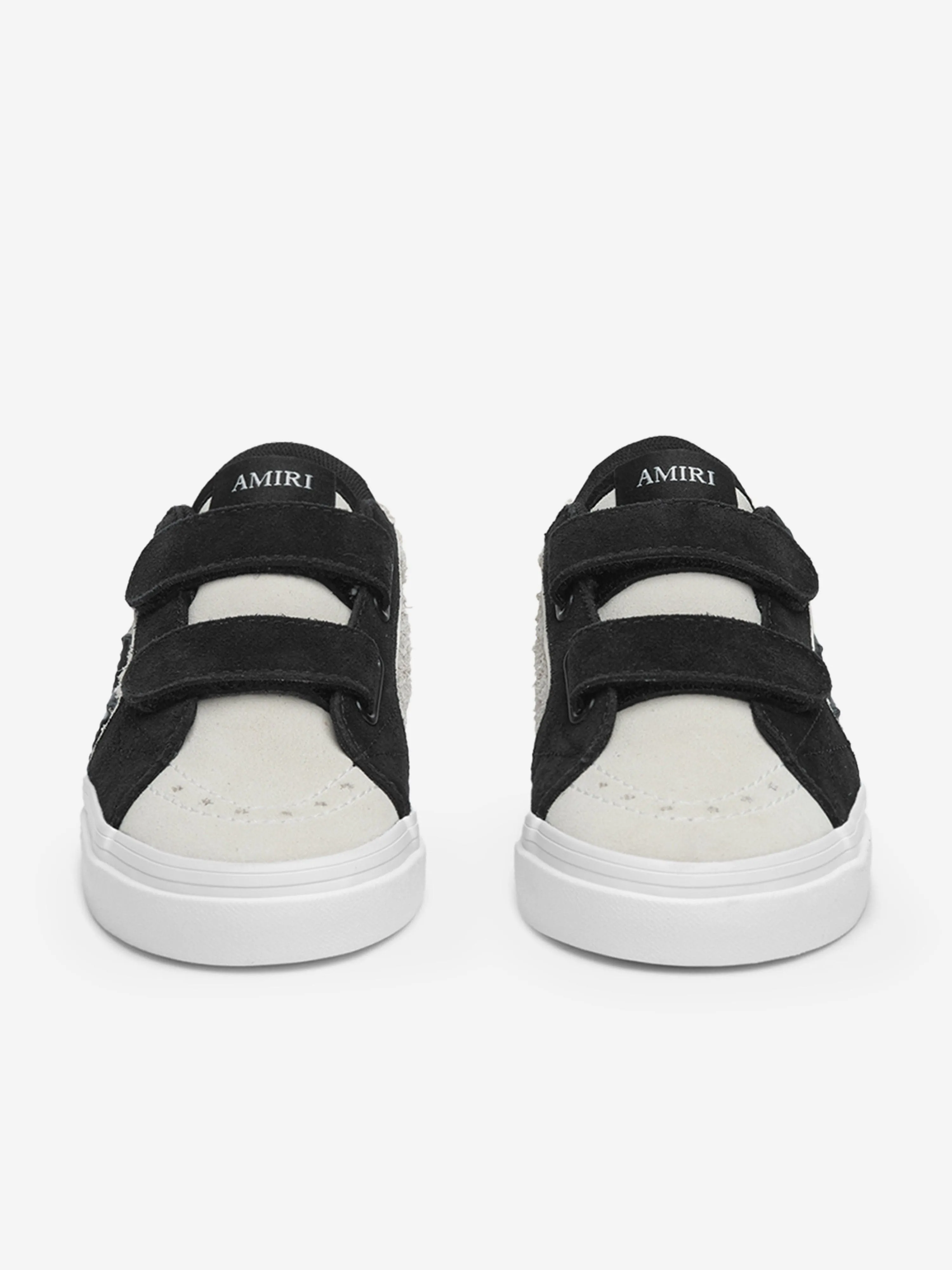 Baskets Basses en Cuir Sunset pour Enfants en Noir