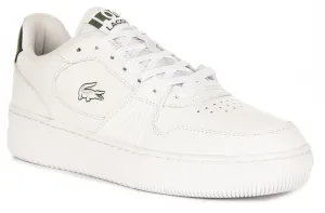 Lacoste L001 St 224 En Blanc Vert Pour Hommes Chaussures Lacoste