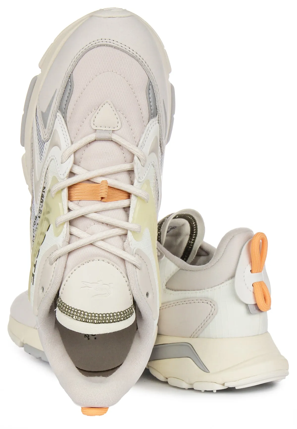 Lacoste Loo3 Neo Tech En Off White Pour Homme Chaussures Lacoste