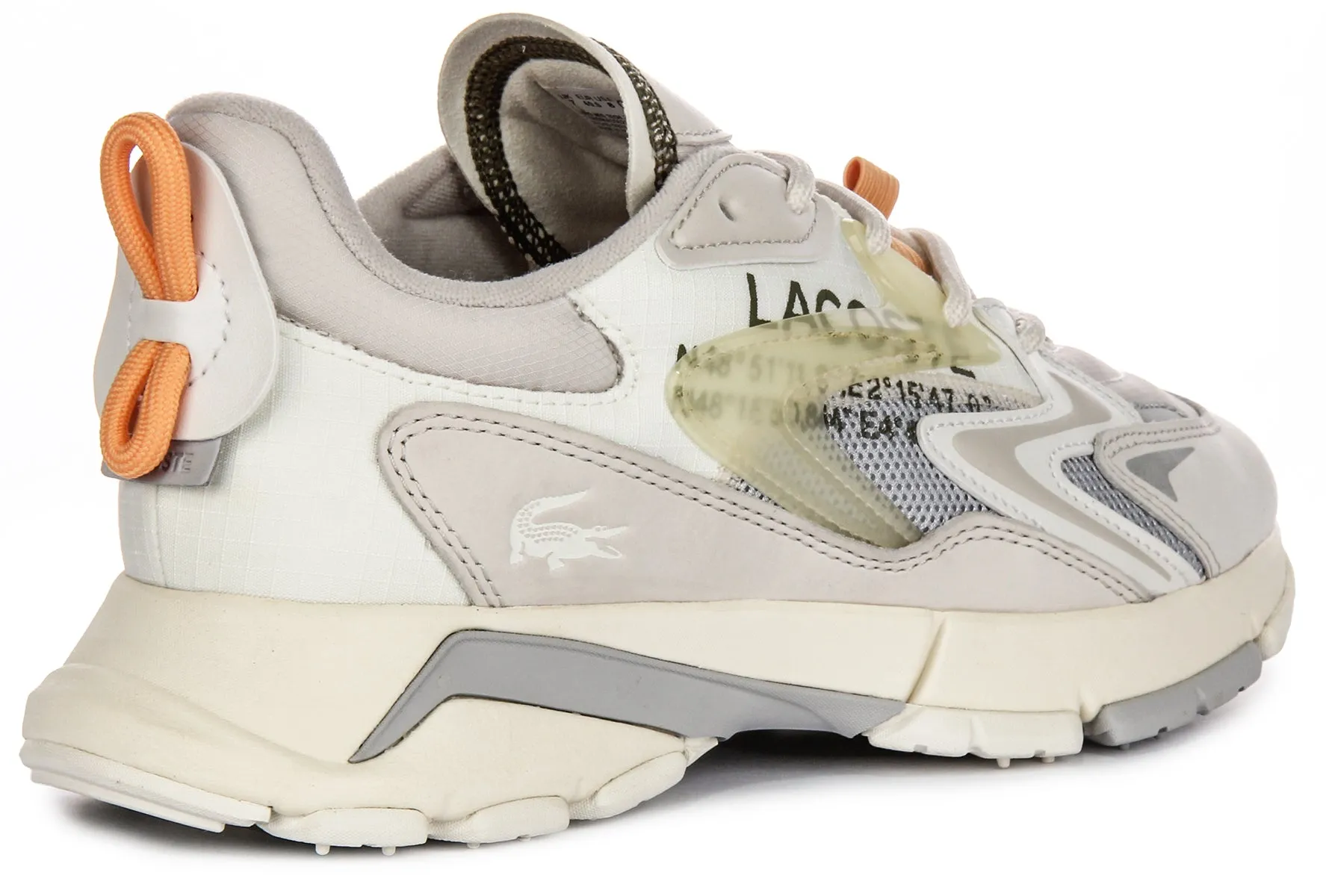 Lacoste Loo3 Neo Tech En Off White Pour Homme Chaussures Lacoste