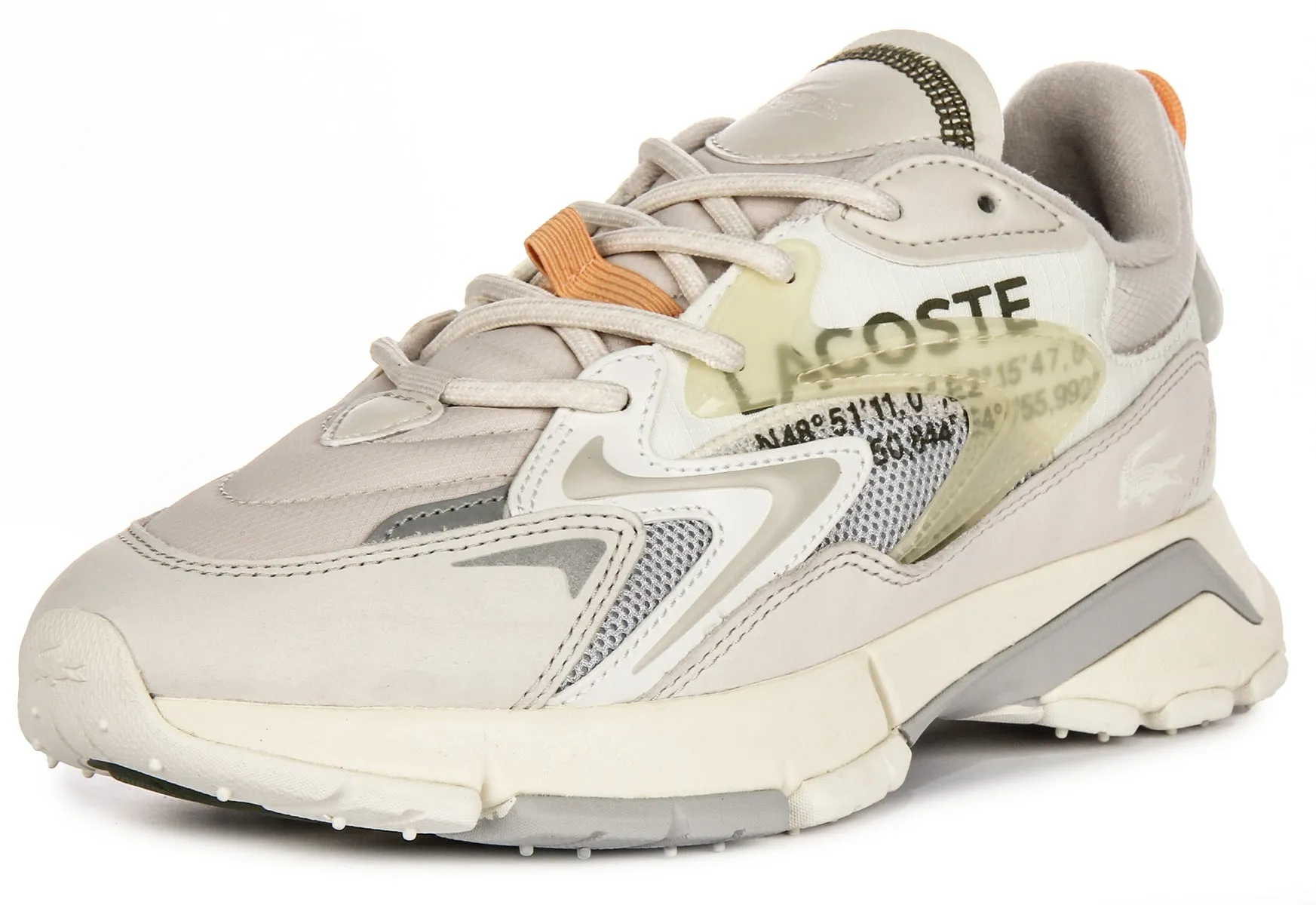 Lacoste Loo3 Neo Tech En Off White Pour Homme Chaussures Lacoste