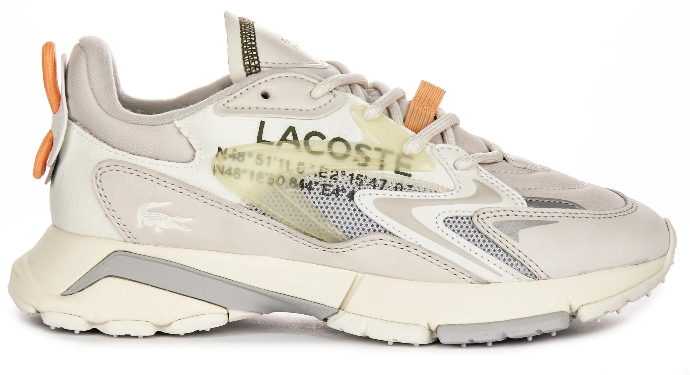Lacoste Loo3 Neo Tech En Off White Pour Homme Chaussures Lacoste