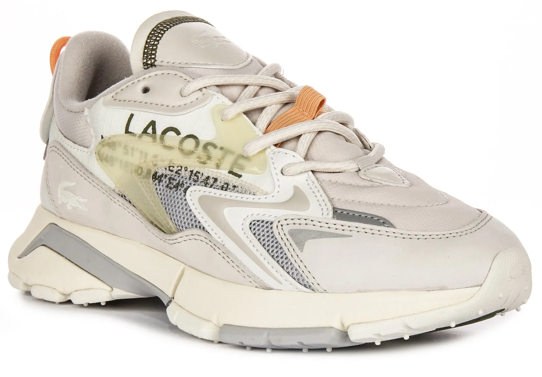 Lacoste Loo3 Neo Tech En Off White Pour Homme Chaussures Lacoste