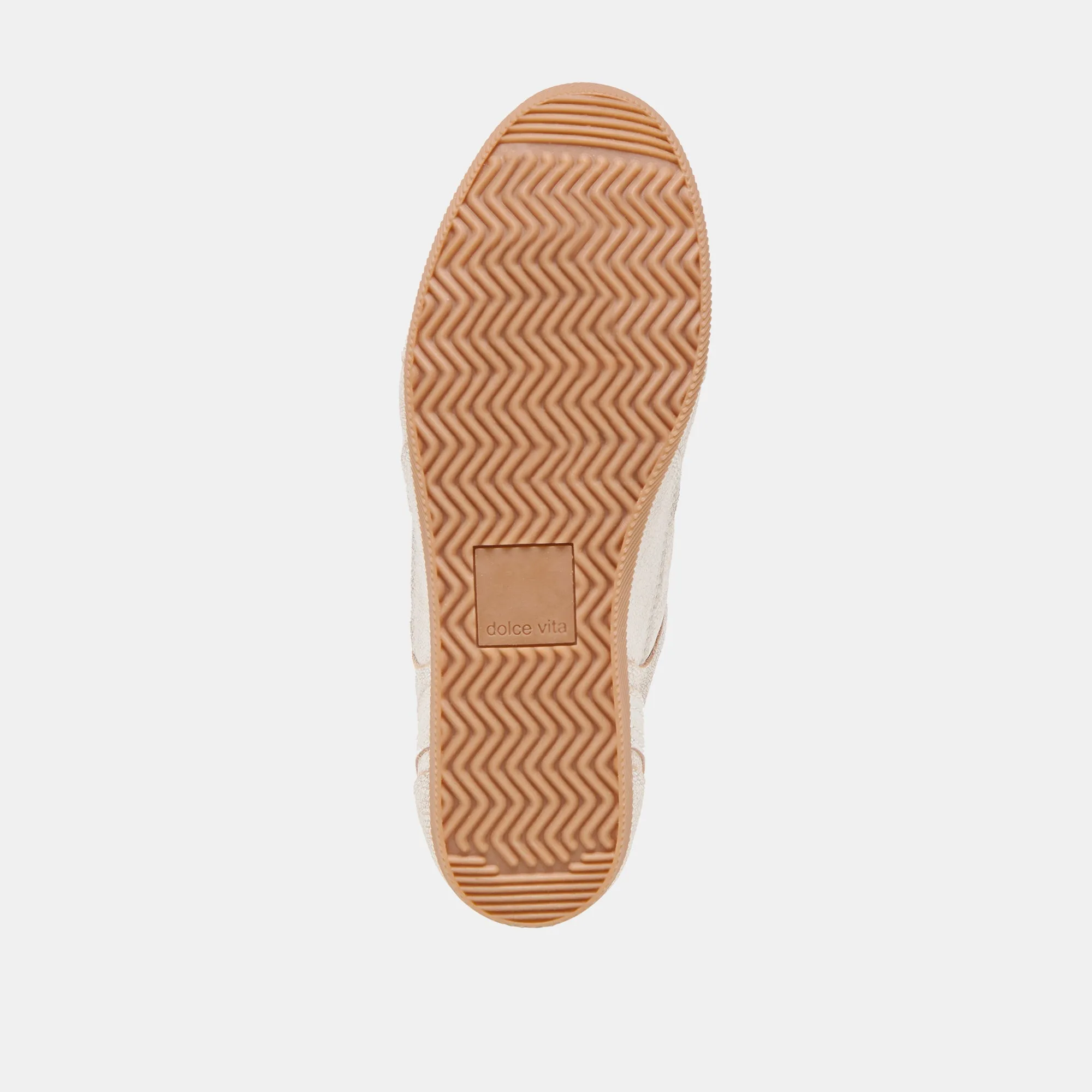 LAINI SNEAKERS CUIR CRAQUELÉ OFF WHITE