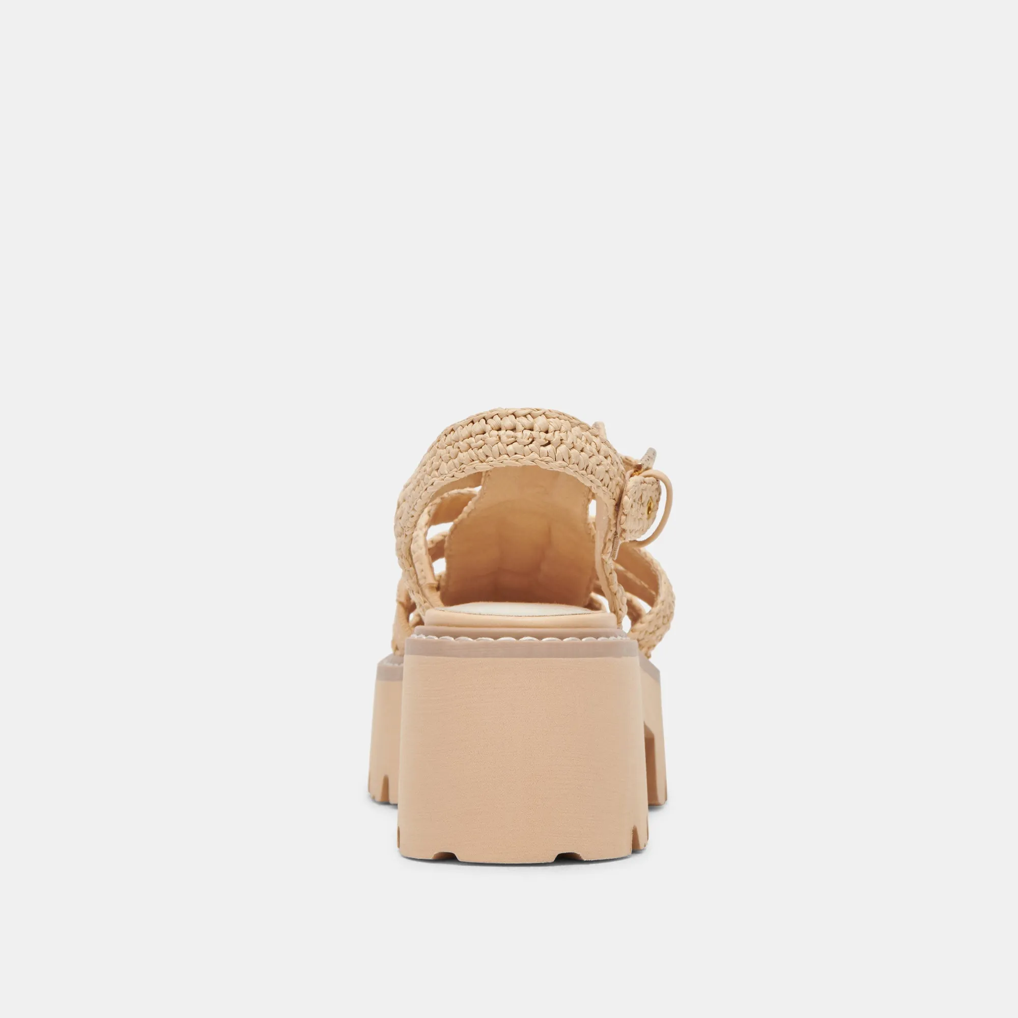 LASLY SANDALES TRICOT NATUREL