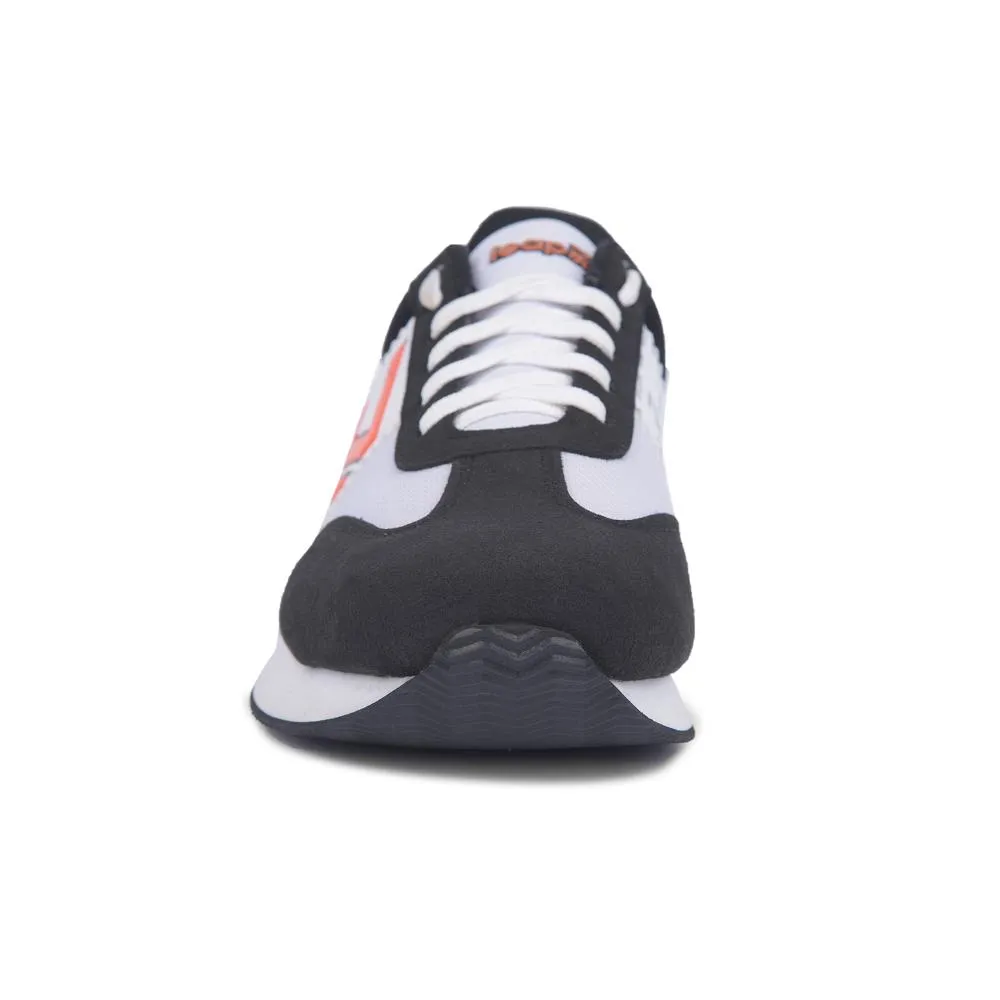 Baskets décontractées à lacets noires Leap7x pour hommes BACKAM-1E par Liberty
