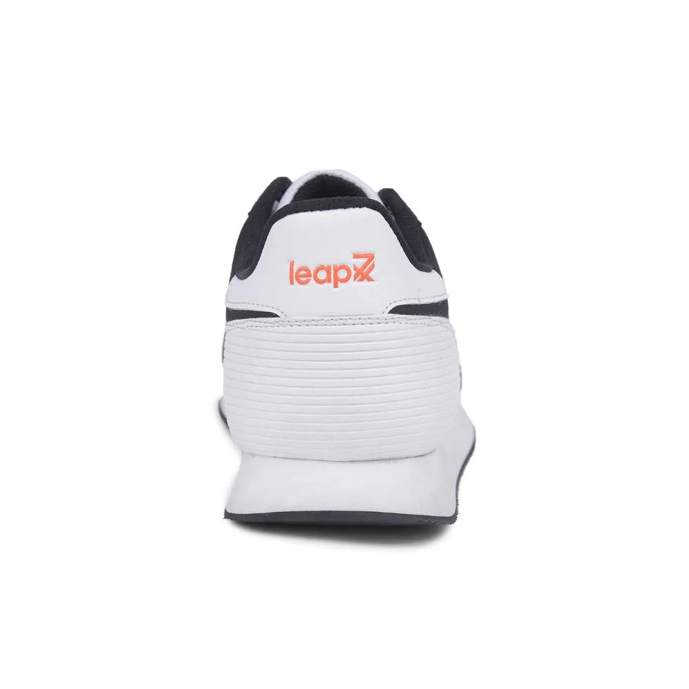 Baskets décontractées à lacets noires Leap7x pour hommes BACKAM-1E par Liberty
