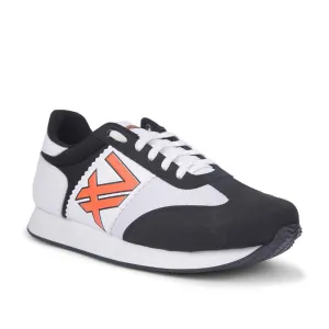 Baskets décontractées à lacets noires Leap7x pour hommes BACKAM-1E par Liberty