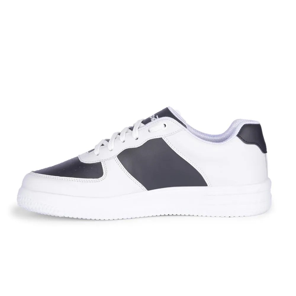 Baskets décontractées à lacets noires Leap7x pour hommes DUGLAS-1E par Liberty