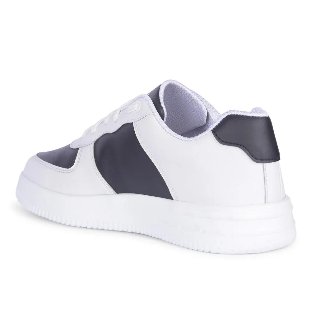 Baskets décontractées à lacets noires Leap7x pour hommes DUGLAS-1E par Liberty
