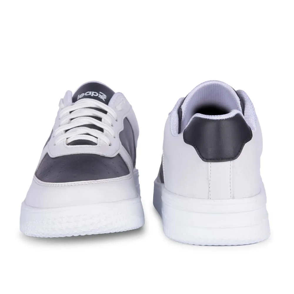Baskets décontractées à lacets noires Leap7x pour hommes DUGLAS-1E par Liberty