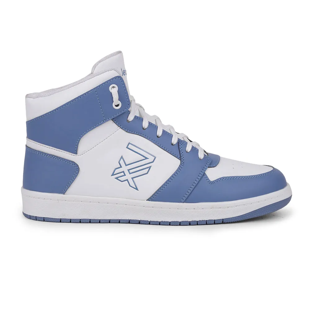 Baskets décontractées bleues à lacets Leap7x pour hommes JAXEN-2E par Liberty